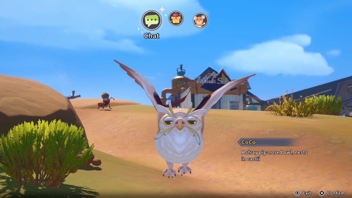 My Time at Sandrock Coco the Owl